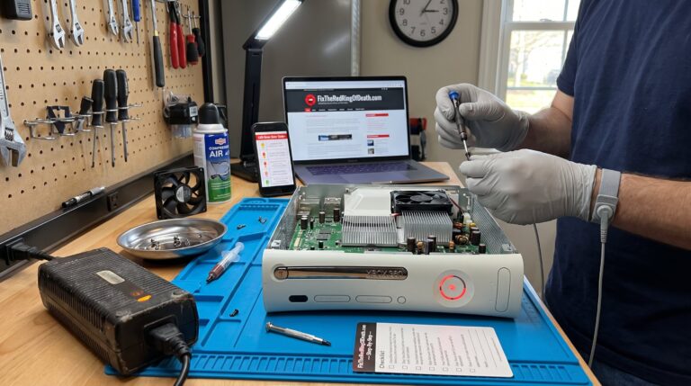 FixTheRedRingOfDeath.com: The Complete Guide to Xbox Repair, Console Troubleshooting and Gaming