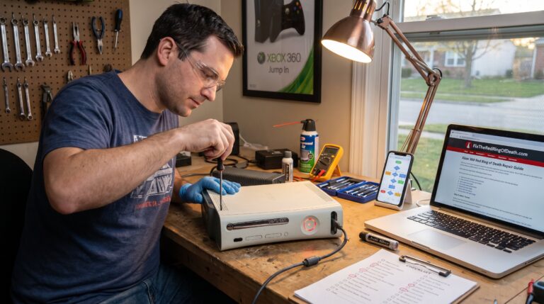 What Is FixTheRedRingOfDeath.com? Xbox Repair, Gaming Guides and Troubleshooting Explained